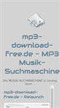 Mobile Screenshot of mp3-download-free.de